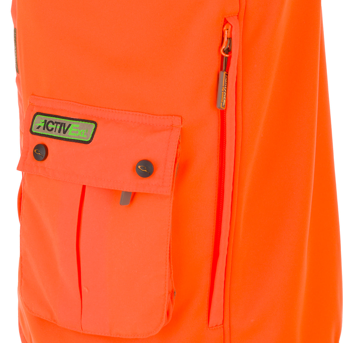 Youth Blaze Orange Hunting Vest with Scent Control Technology - High Visibility Safety Gear for Deer Hunting & Outdoor Adventures