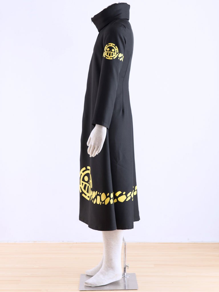 Trafalgar Law Coat Cosplay Costume - Anime One Piece Replica Jacket for Halloween & Comic Con | Premium Quality Cosplay Outfit for Fans & Collectors