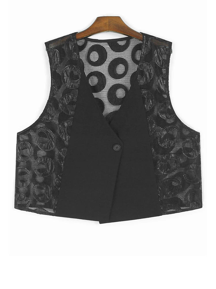 black vest