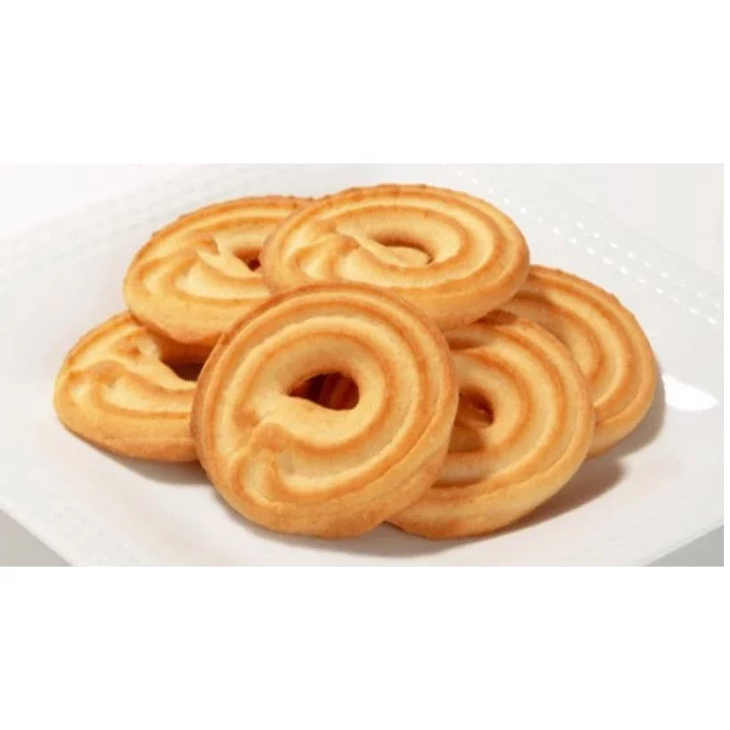 Premium Bourbon Danish Style Butter Cookies - Rich & Buttery 9-Piece Pack - Perfect for Gifts, Tea Time & Holiday Treats