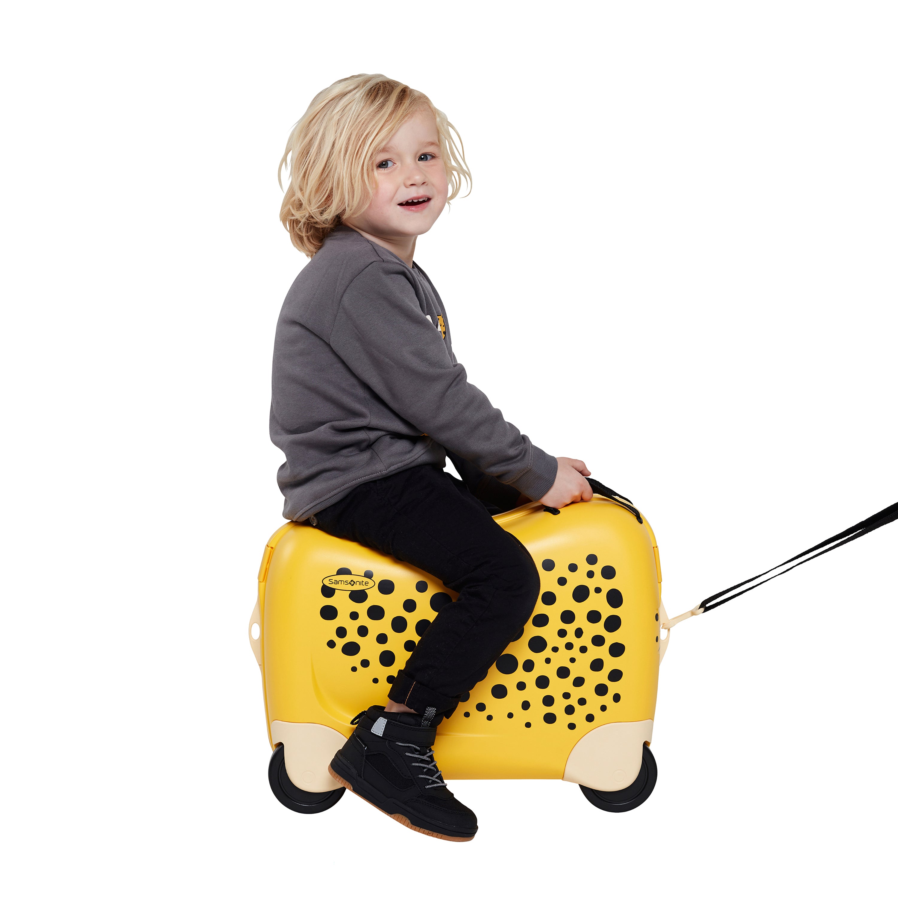 Samsonite Dream Rider Ride On Suitcase - Kids' Luggage with Wheels for Travel & Play | Perfect for Airports, Family Vacations & Everyday Adventures