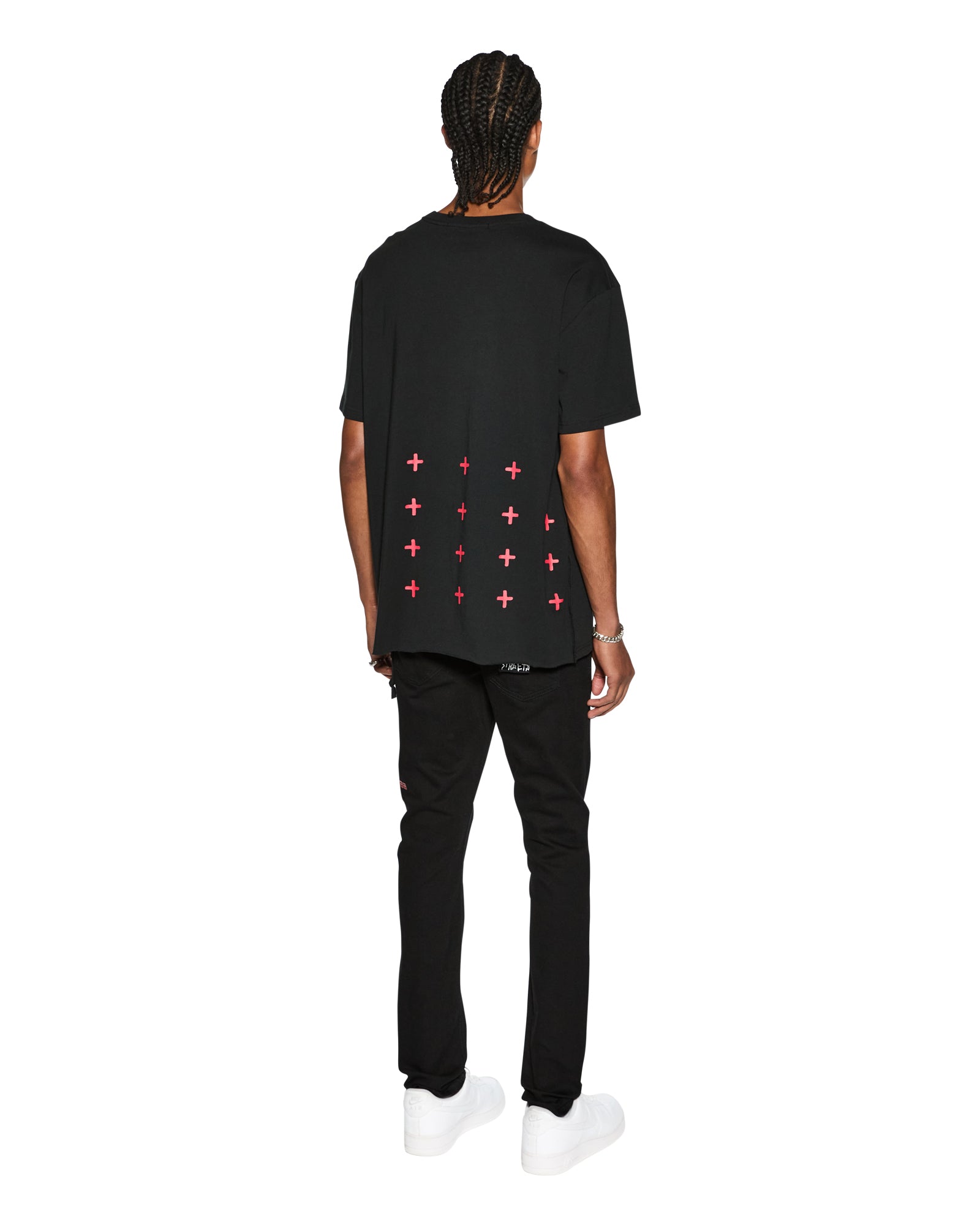 4X4 Biggie SS Tee - Black/Red Hip Hop T-Shirt for Men | Vintage Rap Music Streetwear | Perfect for Concerts, Casual Wear & Urban Fashion