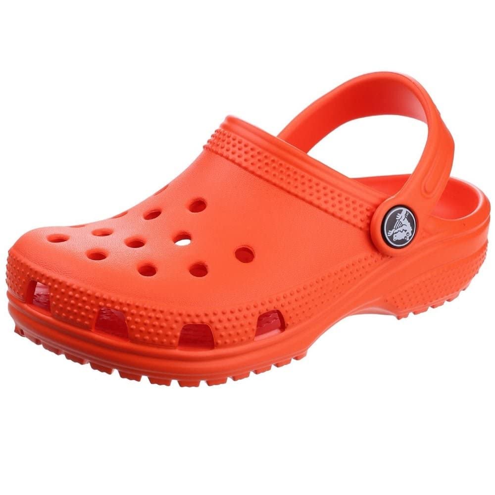 Crocs Unisex-Child Classic Clogs | Comfortable Water Shoes for Kids | Perfect for Beach, Pool & Outdoor Play