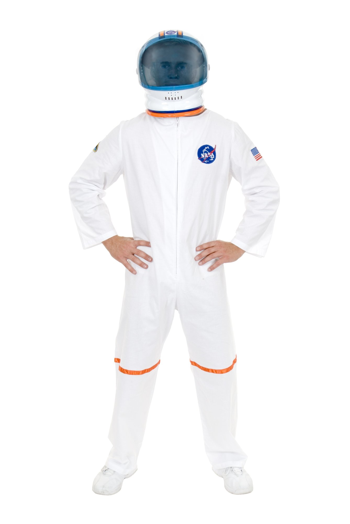 Men's Astronaut Costume for Halloween & Cosplay - NASA-Inspired Space Suit for Parties, Dress-Up & Themed Events
