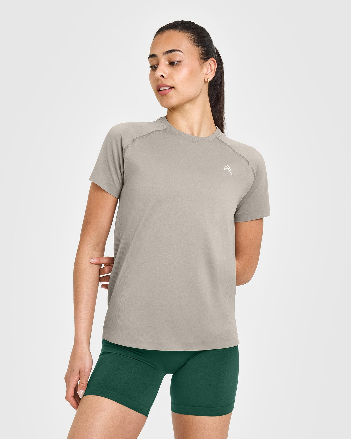 Go To Seamless Loose Top | Warm Sand - Comfortable Casual Women's Blouse for Everyday Wear, Work & Weekend Outfits