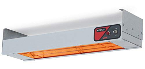 Nemco 6150-24 24-Inch Commercial Overhead Bar Heater Food Warmer - Keep Food Hot for Restaurants, Buffets & Catering Events