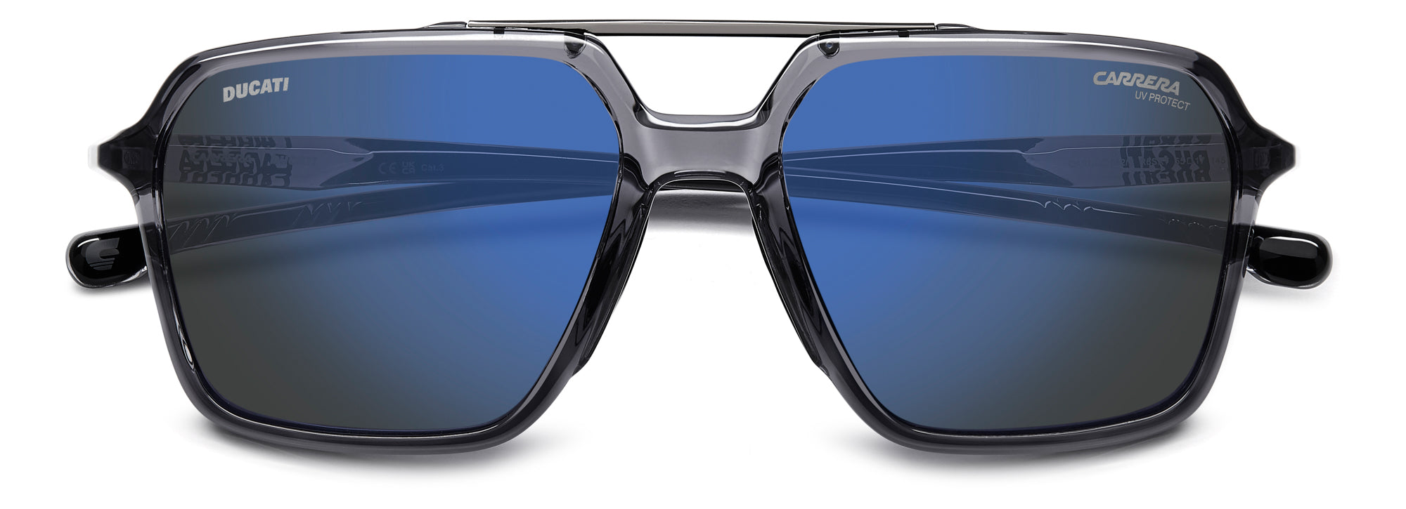 Ducati Carrera Carduc 042/S Sunglasses - Polarized Motorcycle Riding Glasses for Men & Women - Perfect for Biking, Racing & Outdoor Sports
