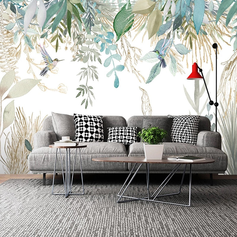 Tropical Wallpaper - Vibrant & Exotic Wall Coverings for Living Room, Bedroom & Home Decor | Waterproof Peel & Stick Wallpaper