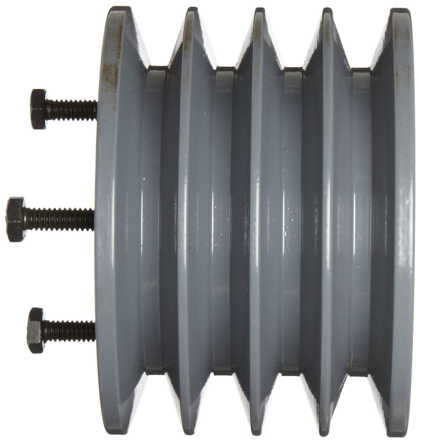 5V1134 Narrow V-Belt Sheave - 5V Belt Section, 4 Grooves, Cast Iron Pulley (11.3