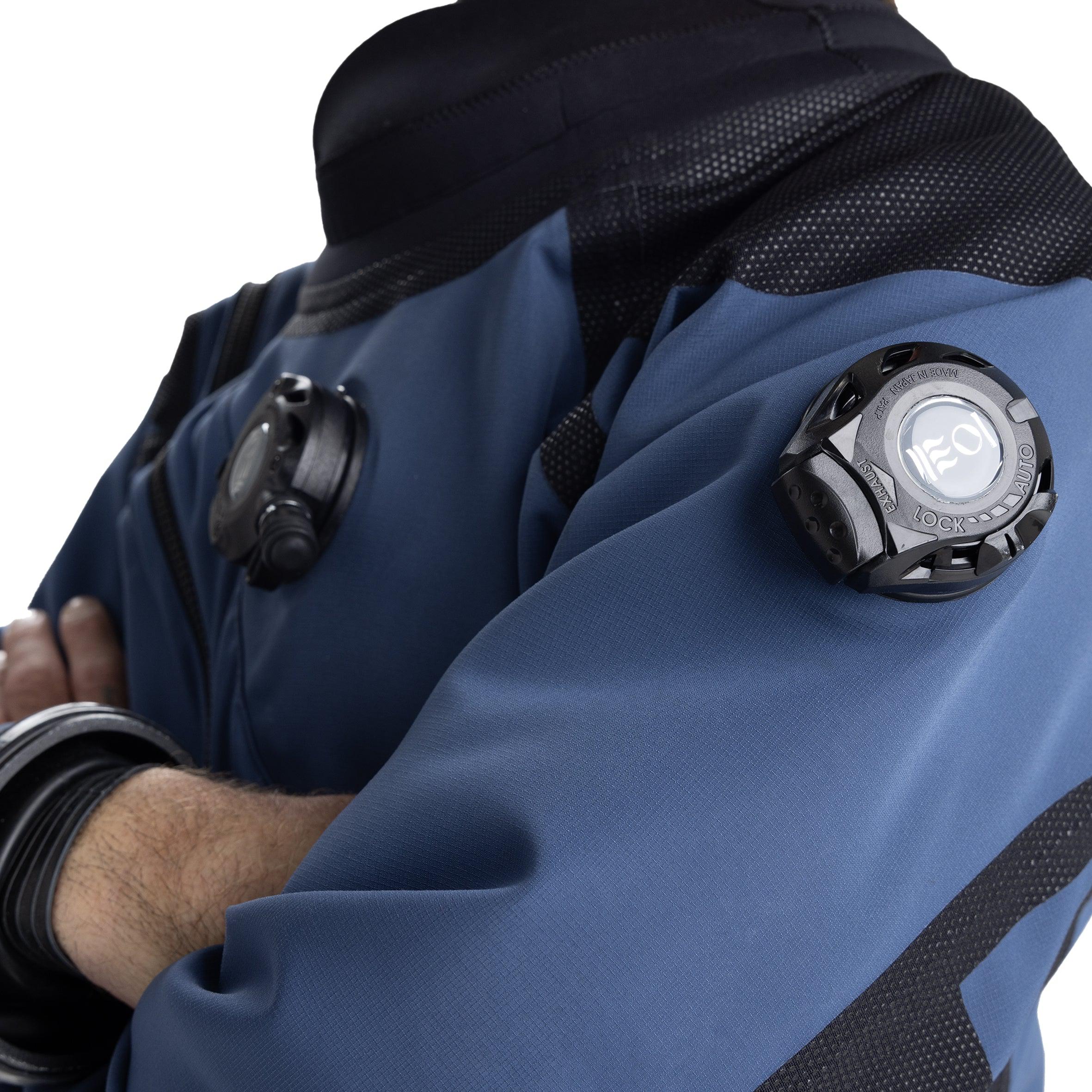 Fourth Element Argonaut 3.0 Stealth Hybrid Drysuit - Premium Scuba Diving Suit for Cold Water Exploration | Perfect for Technical Diving, Cave Diving & Underwater Photography