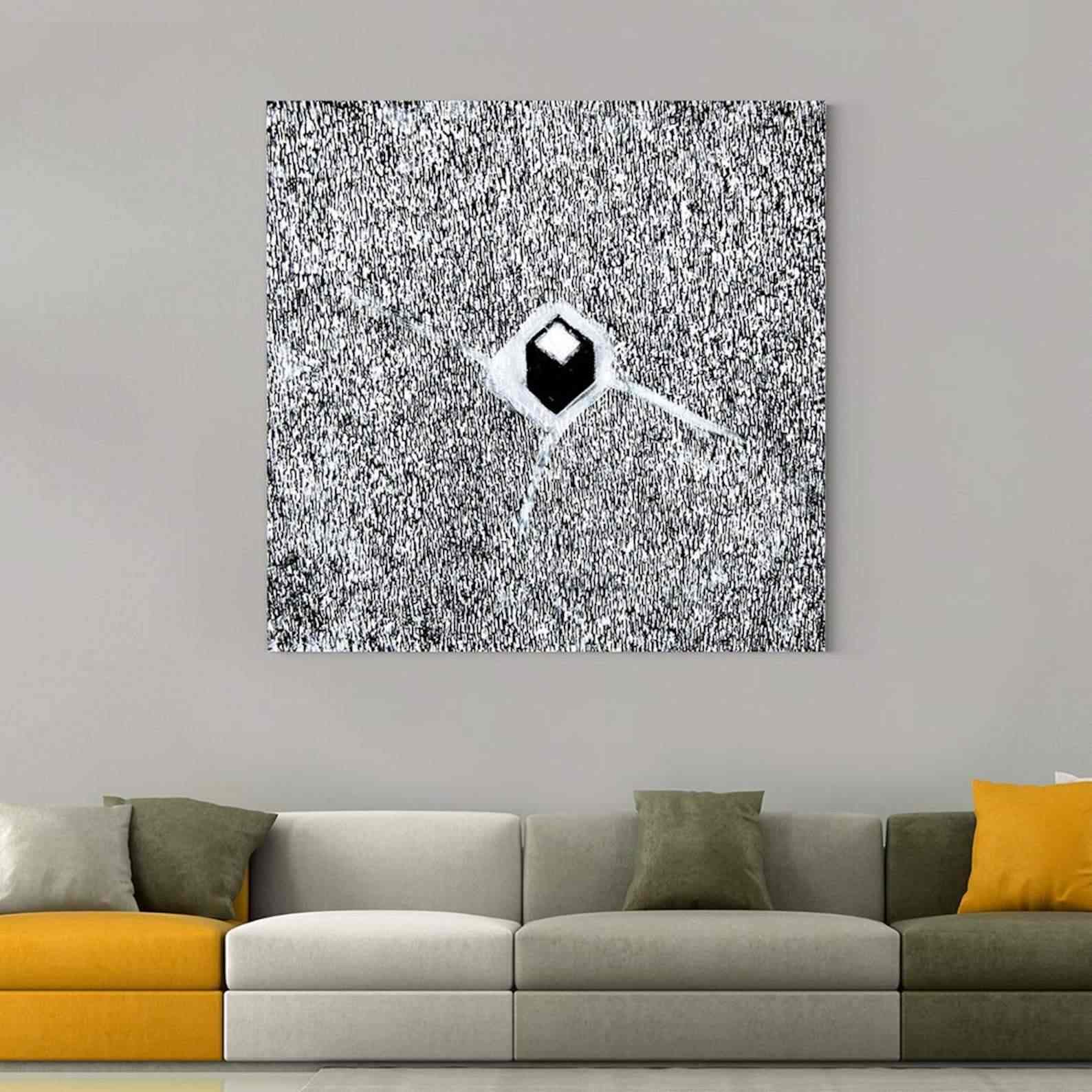 Kaaba Canvas Wall Art - Modern Islamic Gift for Home Decor, Mosque, or Office - Perfect for Ramadan, Eid, and Muslim Holidays
