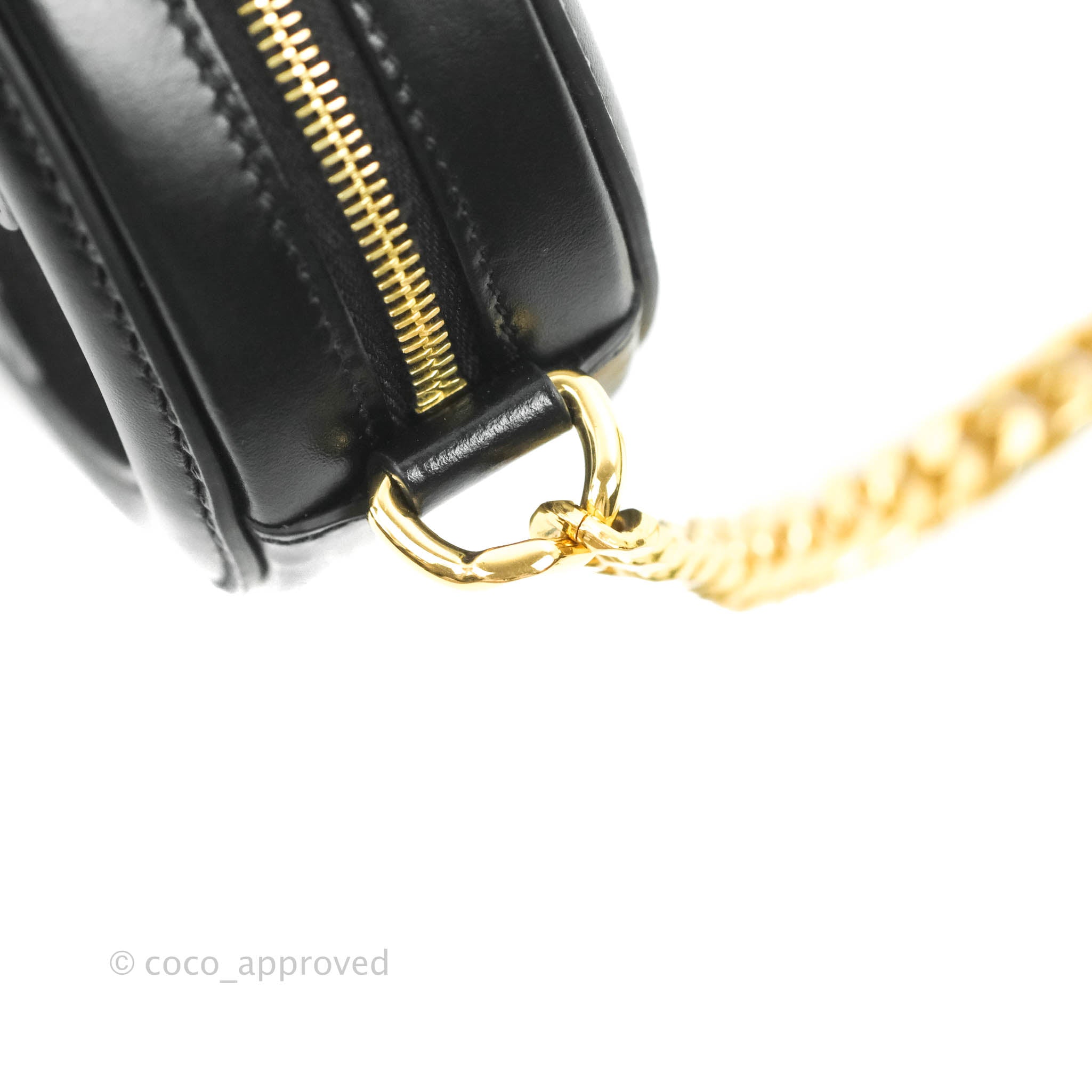 Luxury Celine Crossbody Bag with Gold Chain Strap - Velvet Black Handbag for Women | Perfect for Evening Parties, Date Nights & Special Occasions