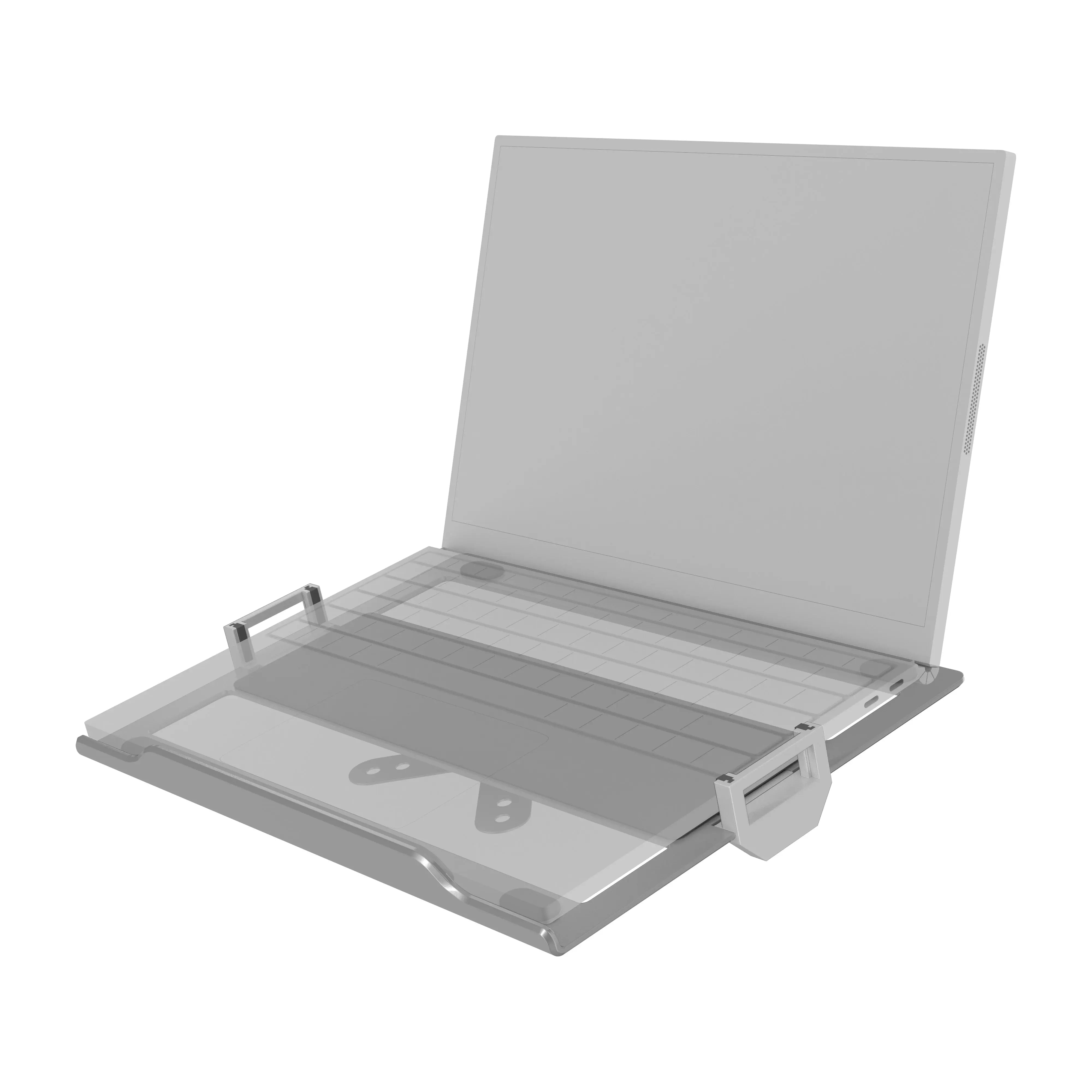 Portable Cooling Fan with VESA Mount - Adjustable Laptop Stand for Computers, Monitors & Tablets | Perfect for Home Office, Gaming & Workspace Ergonomics