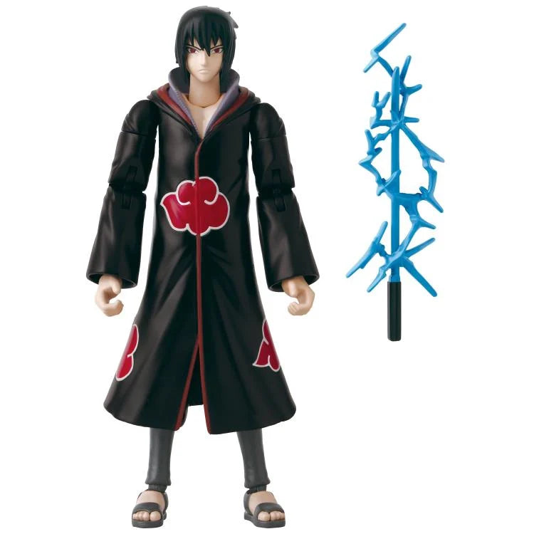 Naruto Shippuden Anime Heroes Sasuke Uchiha Taka Version Action Figure - Perfect for Anime Collectors, Cosplay Props, and Home Decor Display