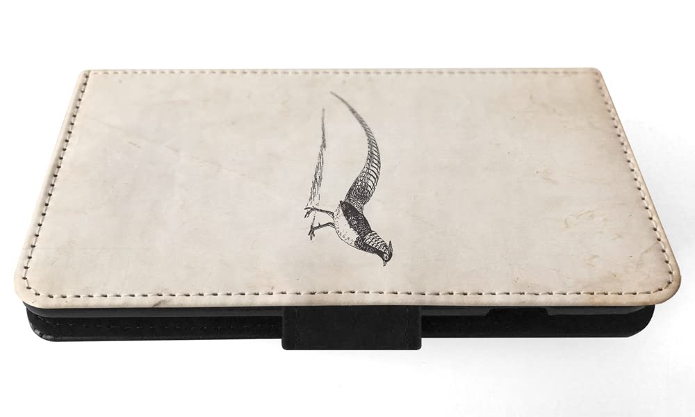 Pheasant Flip Wallet Phone Case for Apple iPhone 6 Plus/6S Plus - Stylish Leather Card Holder & Protective Cover for Everyday Use