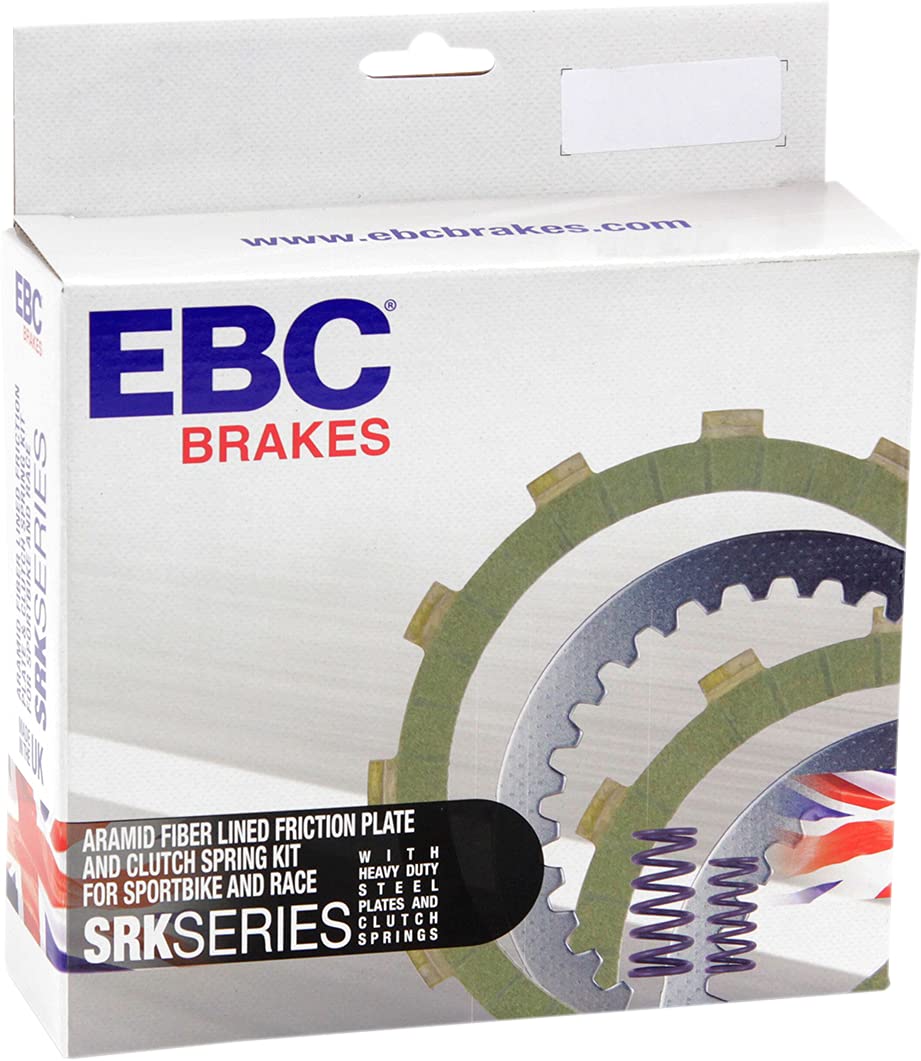EBC Brakes SRK Complete Clutch Kit for Harley Davidson Electra Glide FLH 1984 - High Performance Motorcycle Clutch Replacement - Perfect for Touring, Cruising & Long Distance Rides