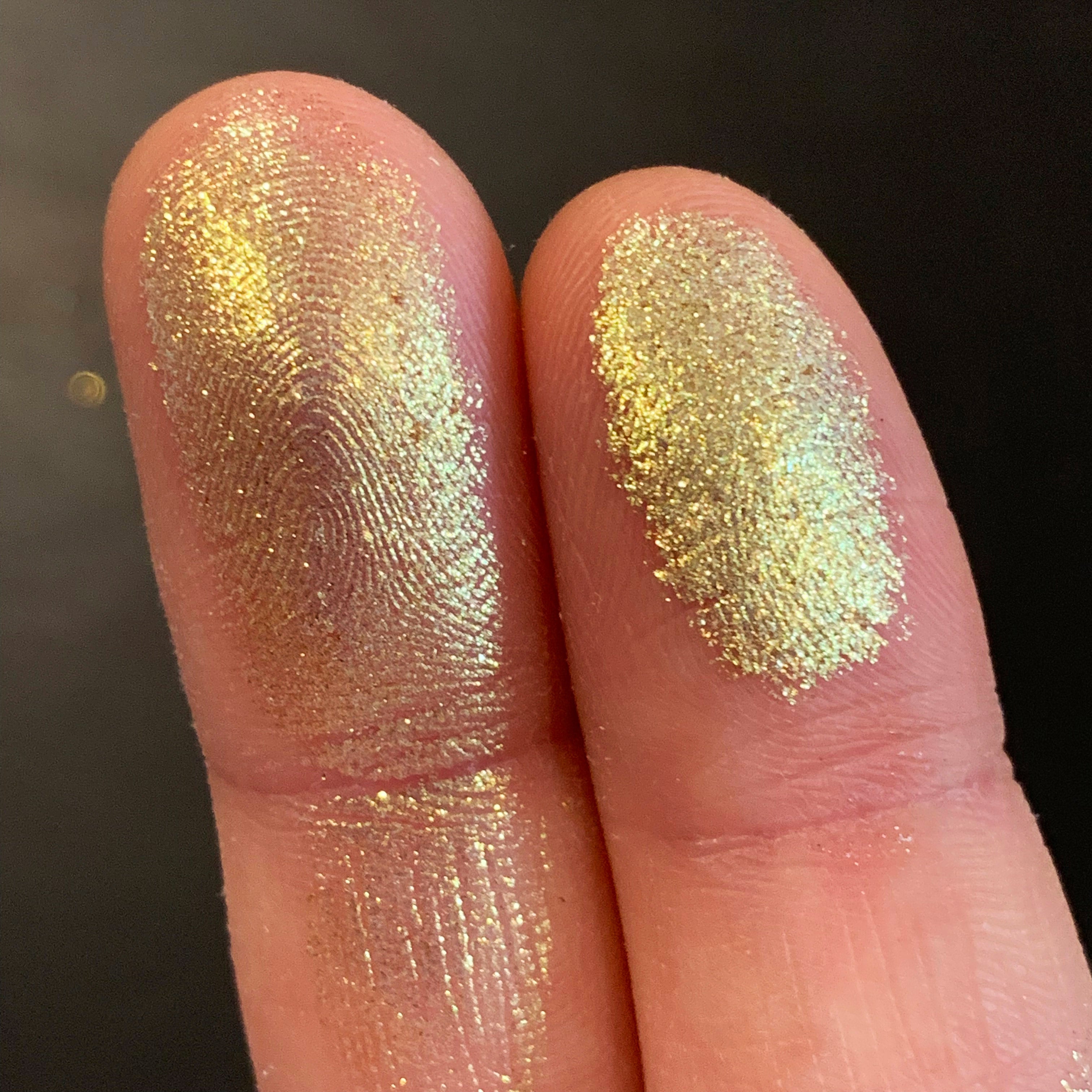 Multichrome Glitter Eyeshadow Palette - Long Lasting Shimmer & Sparkle Makeup for Party, Halloween, and Special Occasions