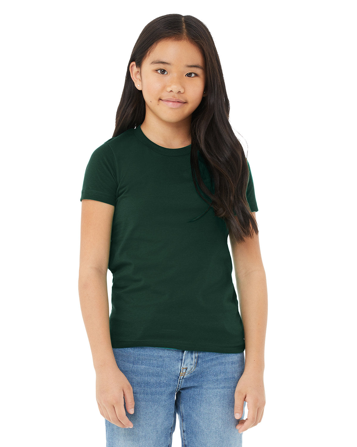 Bella + Canvas 3001Y Youth Jersey T-Shirt | Soft Cotton Short Sleeve Tee for Kids | Perfect for School, Sports & Everyday Wear