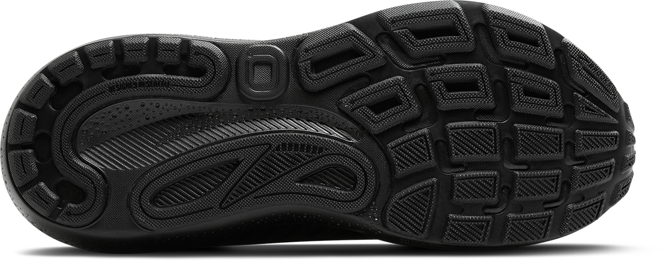Women's Adrenaline GTS 24 WIDE Running Shoes - Black/Black/Ebony - Supportive Cushioned Sneakers for Jogging, Walking & Gym Workouts