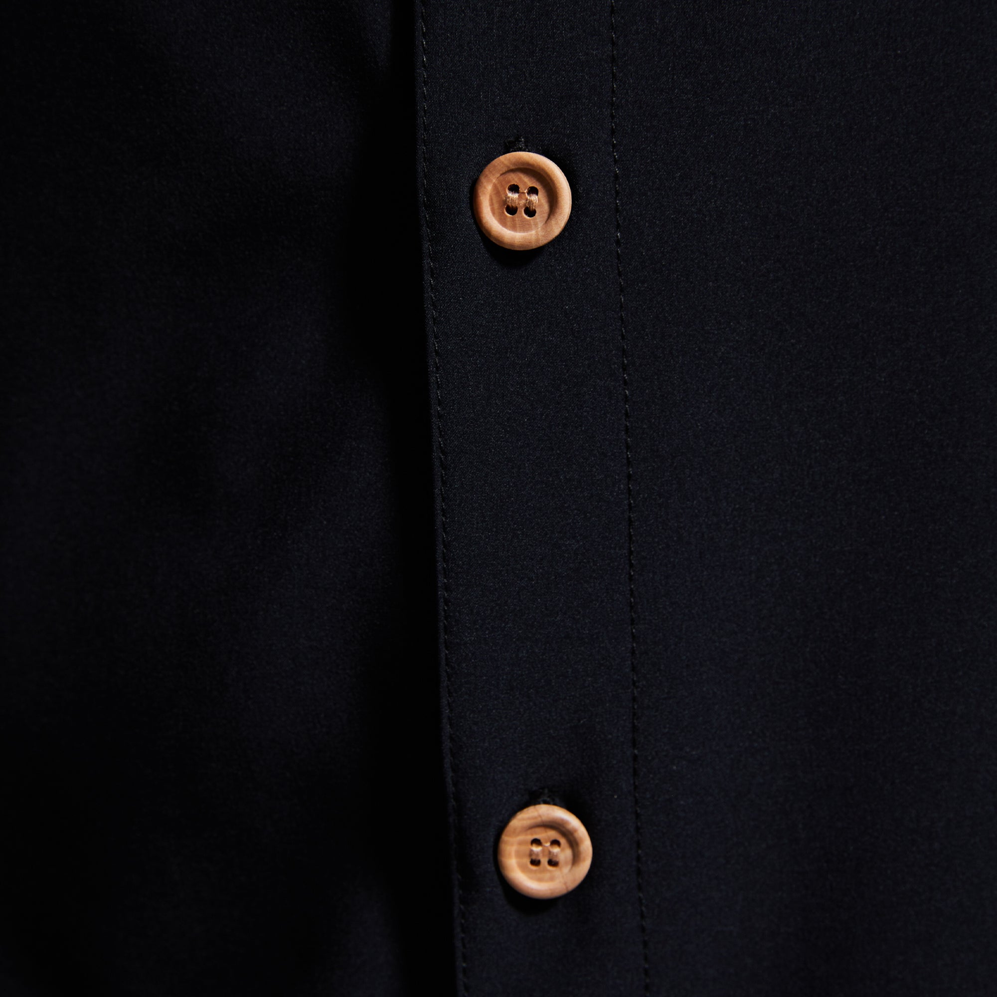 Voyager Men's Button Up Shirt - Classic Black Casual Long Sleeve Shirt for Work, Travel & Outdoor Activities | Breathable Comfort Fit Office & Weekend Wear
