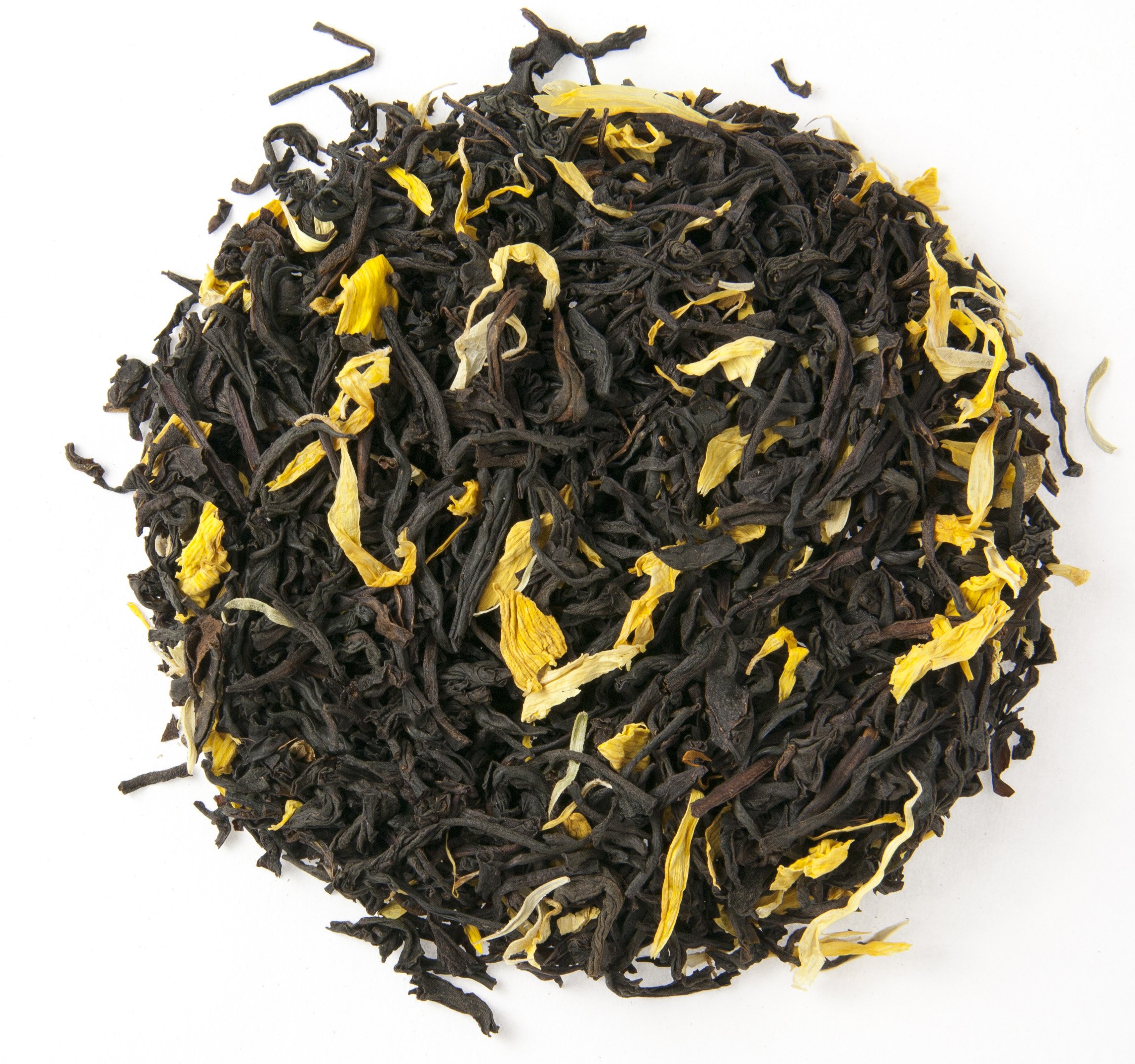 Premium Monk's Blend Loose Leaf Black Tea - Natural Flavored Ceylon & Darjeeling Tea (8oz) | Perfect for Afternoon Tea, Meditation & Relaxation