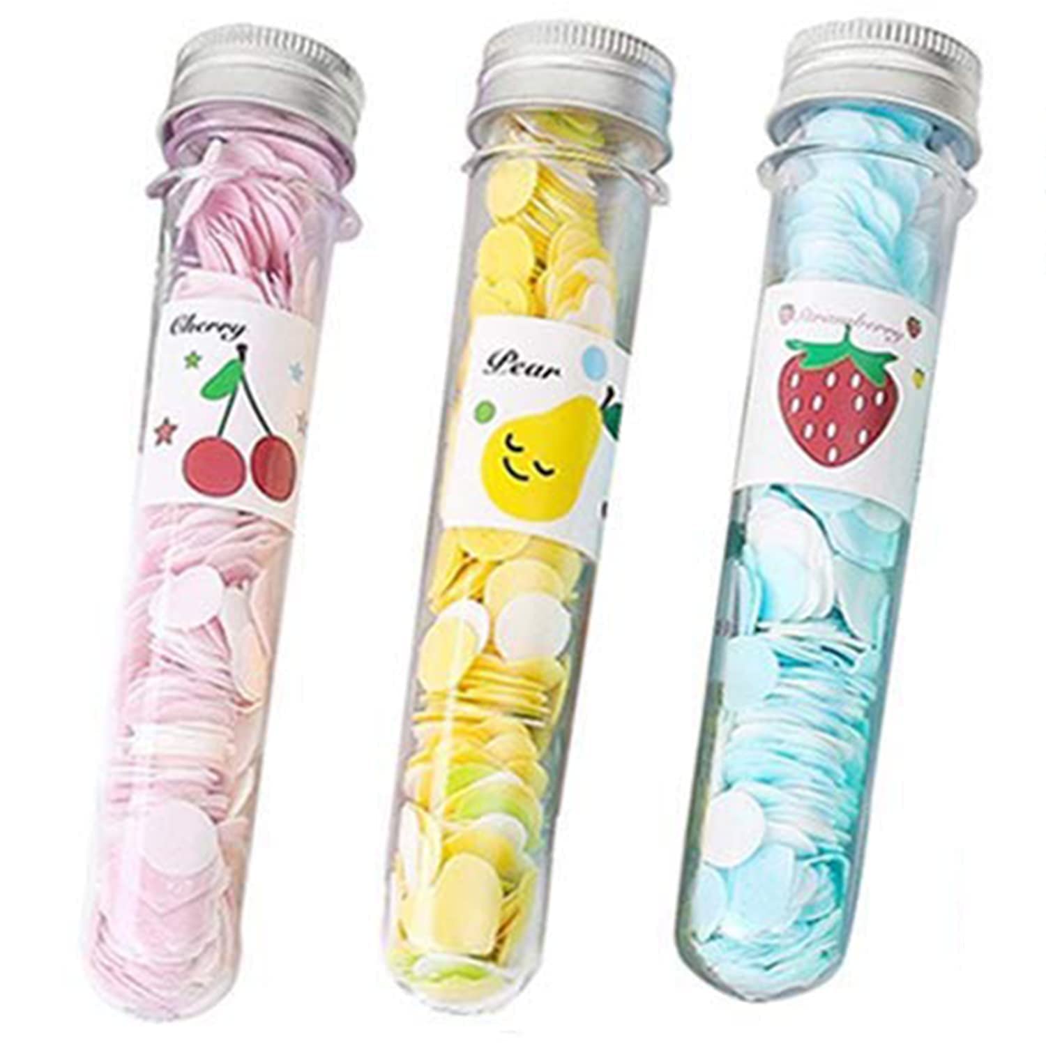 BeUcare Tube-Shaped Paper Soap for Travel - Gentle Hand Wash for Women, Men & Kids | Portable Bath Essentials (Pack of 3) | Perfect for Camping, Hotels & On-the-Go Hygiene