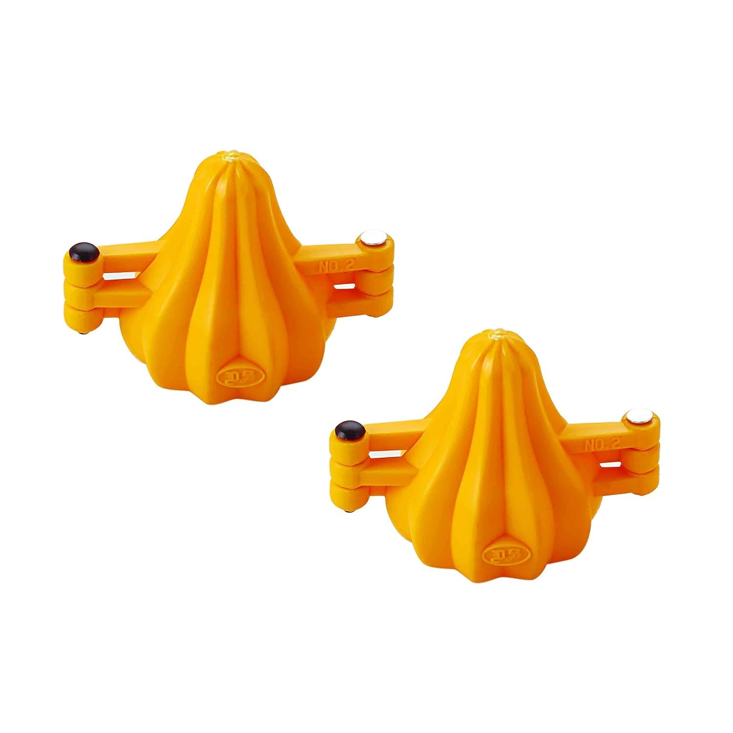 Plastic Ganpati Modak Mould Set of 2 - Traditional Indian Sweet Maker for Ganesh Chaturthi & Festive Cooking | Eco-Friendly Modak Sancha for Home Kitchen Use