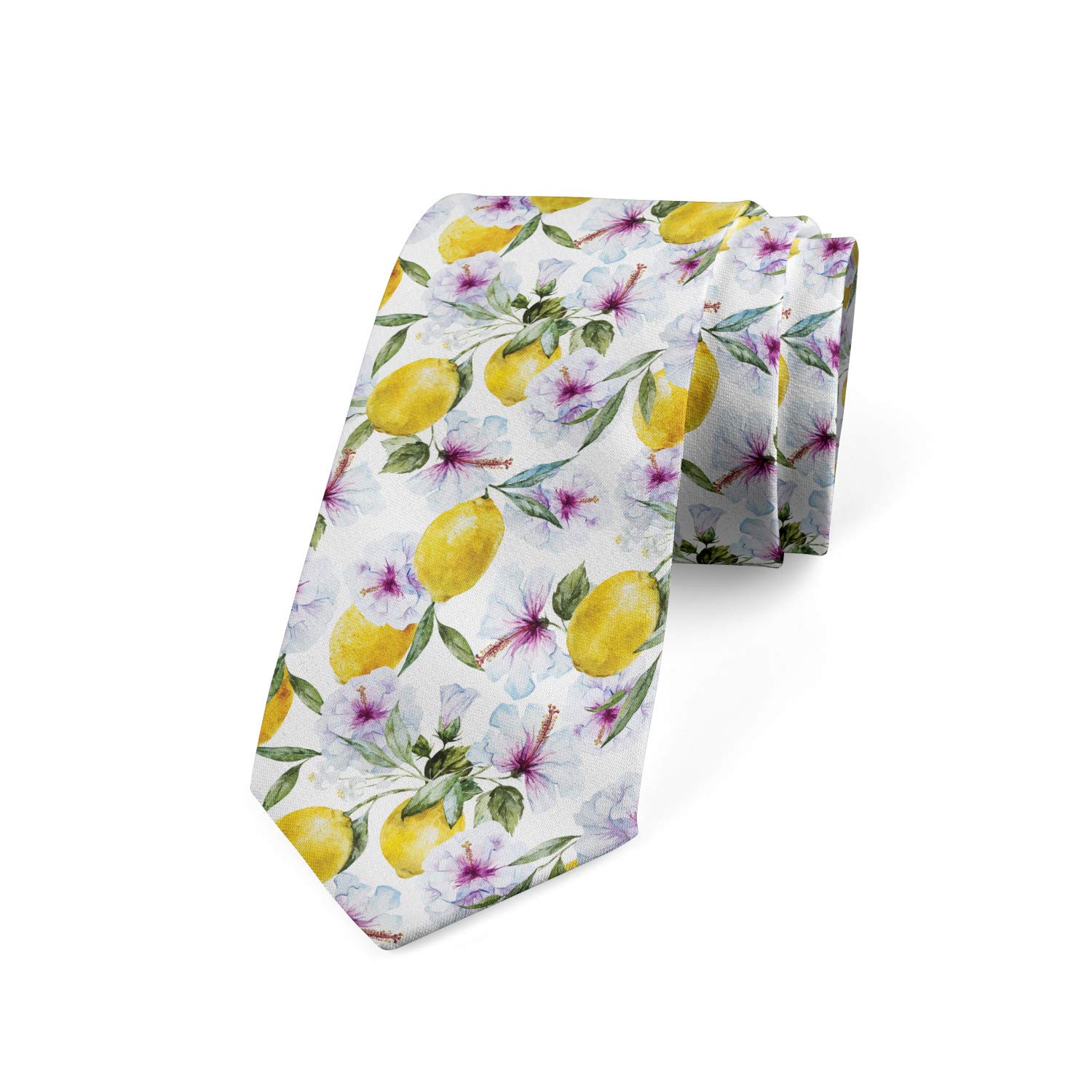 Ambesonne Men's Necktie - 3.7