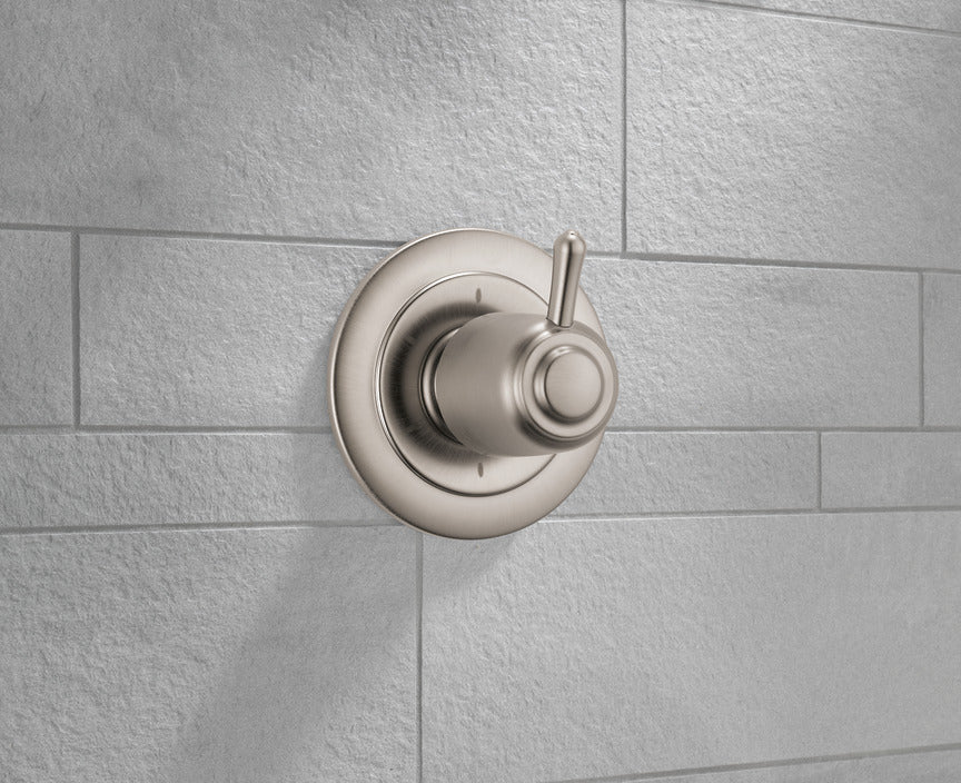 Delta T11900 Stainless Steel 6-Setting Shower Diverter Trim - Perfect for Bathroom Remodeling and Modern Home Upgrades