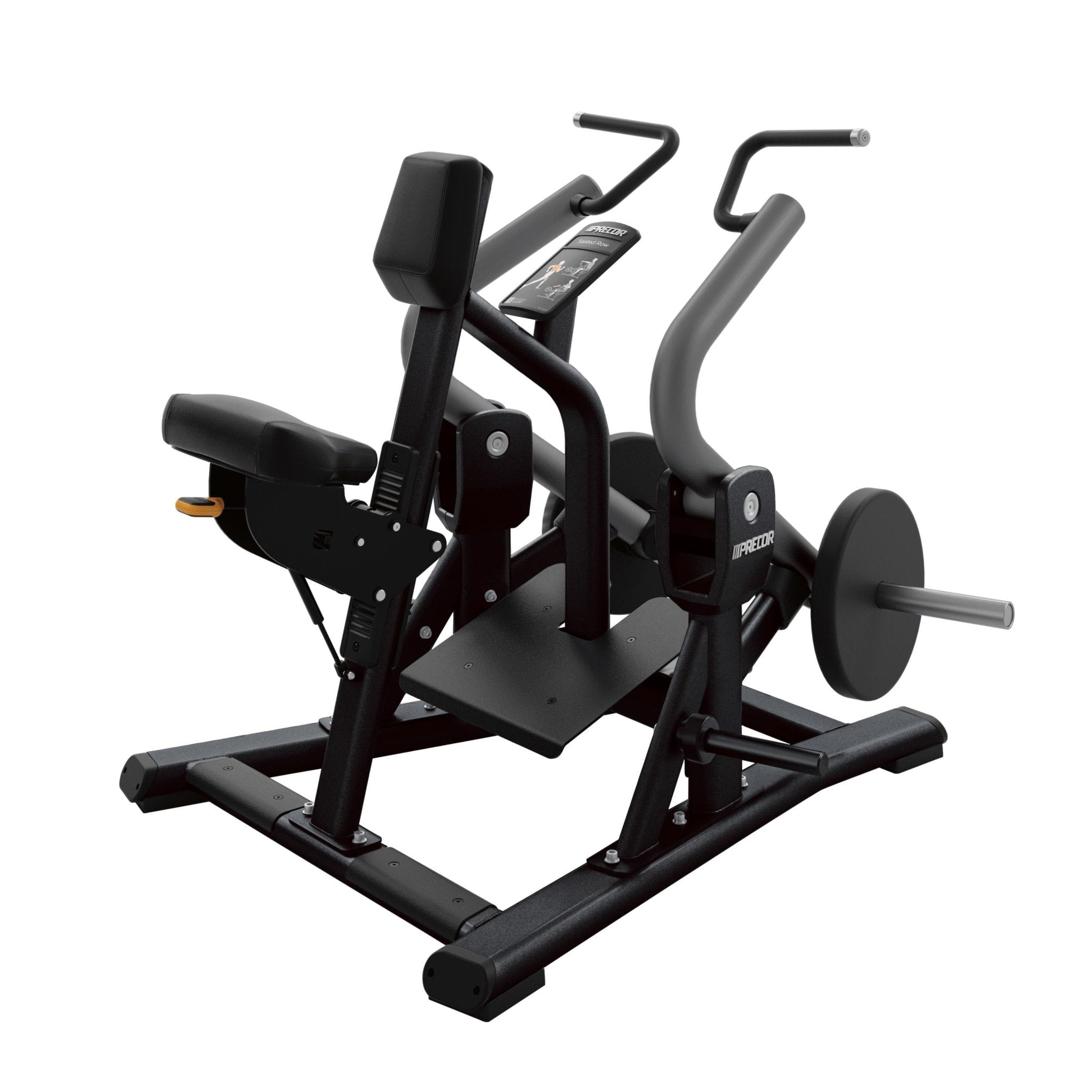 Precor Discovery Series Seated Row Machine (DPL0309) - Premium Home & Commercial Gym Equipment for Strength Training & Back Workouts