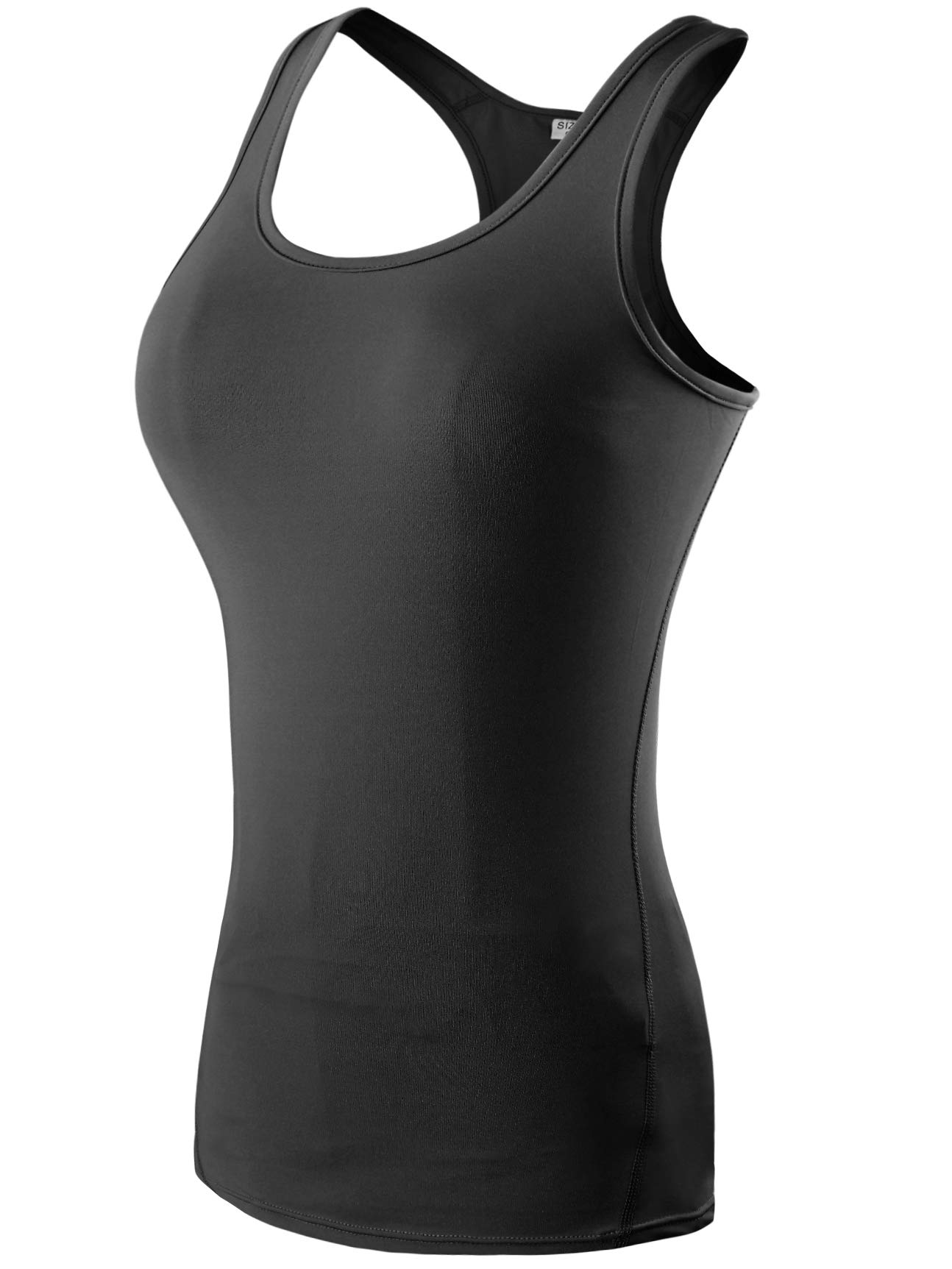 Women's Quick-Dry Compression Running Tank Top - Breathable Sleeveless Workout Shirt (2/3 Pack) | Gym, Yoga & Outdoor Sports Activewear
