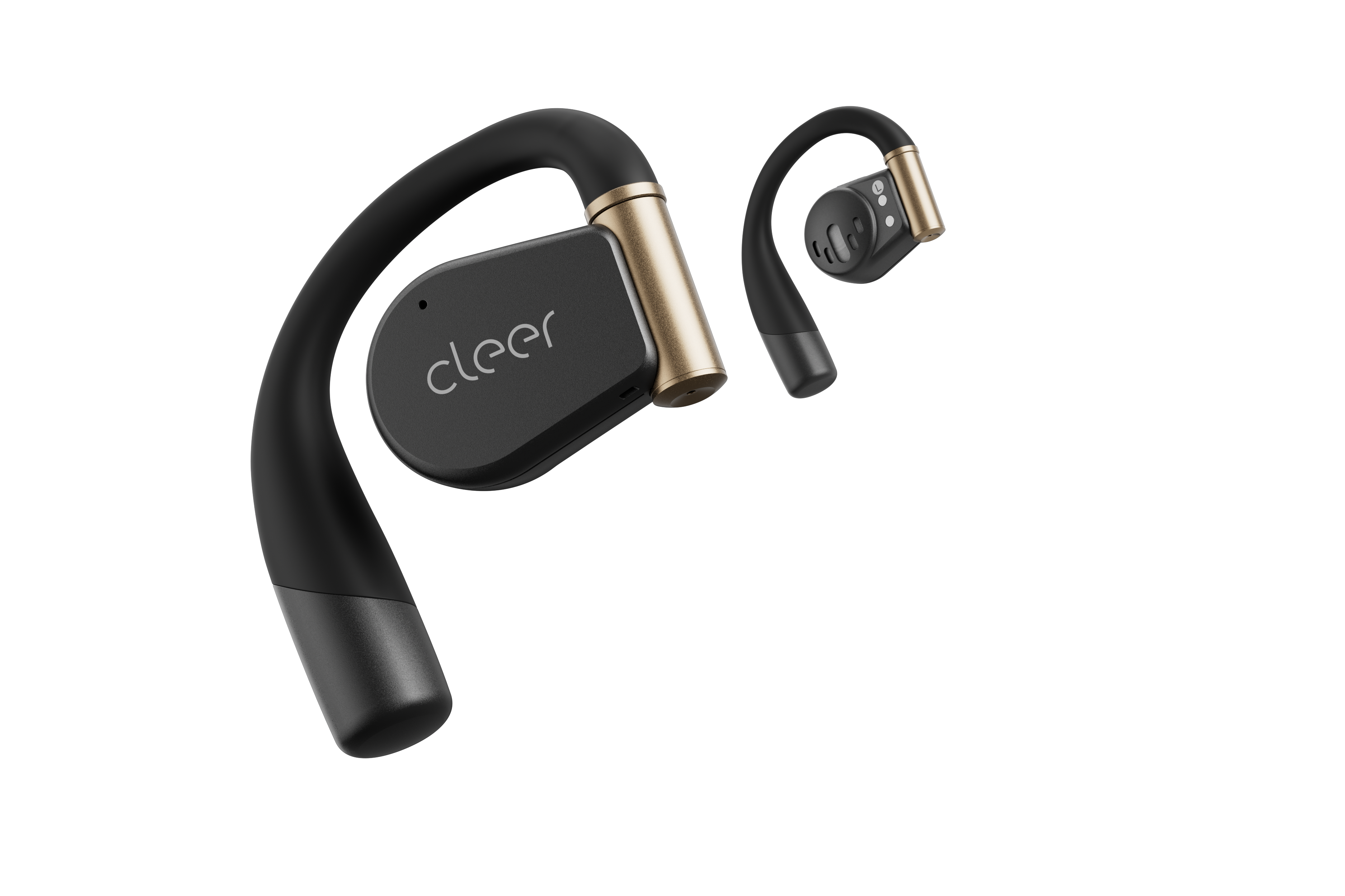 Cleer ARC 3 Sport Open-Ear Bluetooth Headphones - Wireless Earbuds for Running, Cycling & Workouts - Sweatproof & Secure Fit for Active Lifestyle
