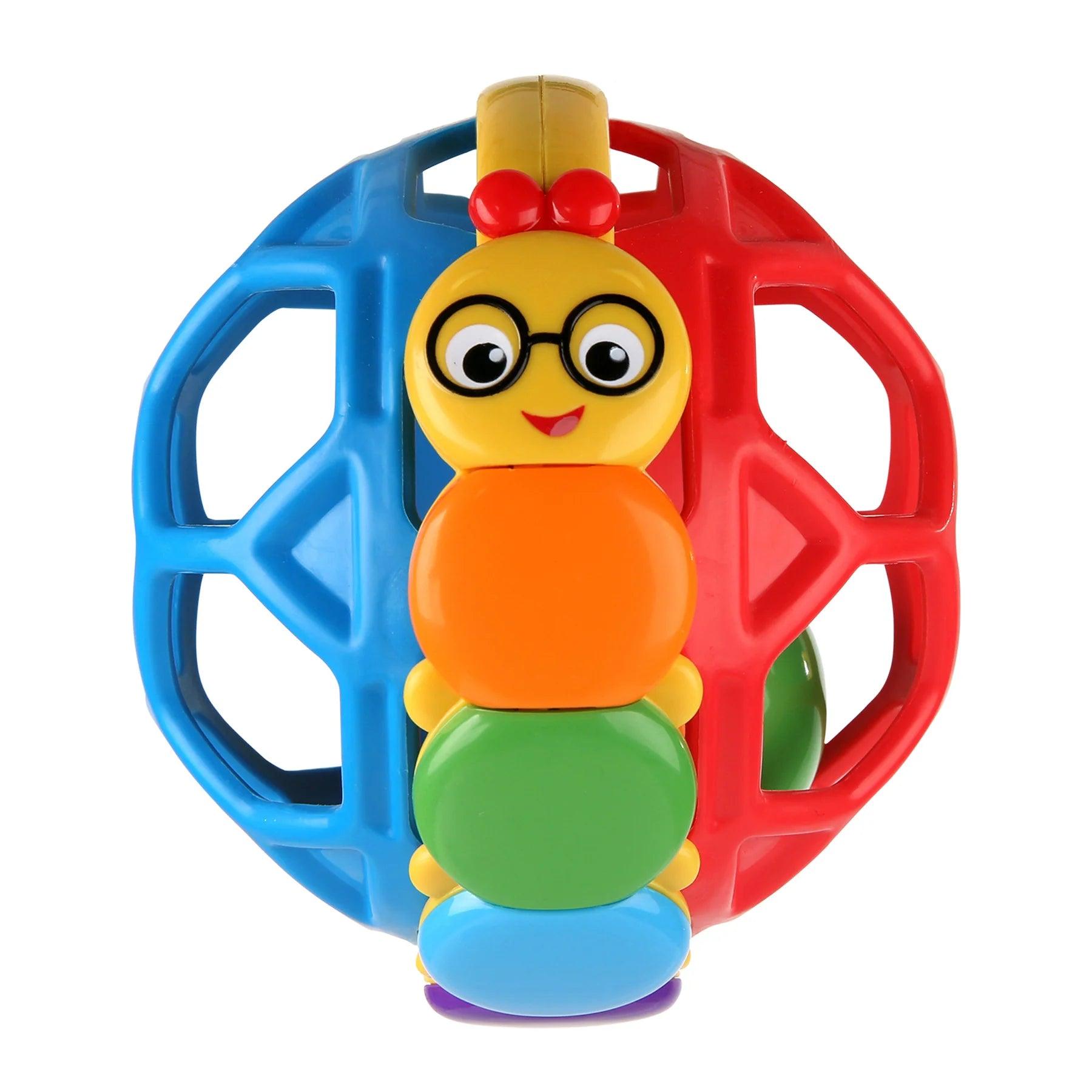 Baby Einstein Bendy Ball - Soft Teething Toy & Rattle for Infants 0-12 Months | Sensory Developmental Toy for Babies | Perfect for Playtime, Tummy Time & Soothing Sore Gums
