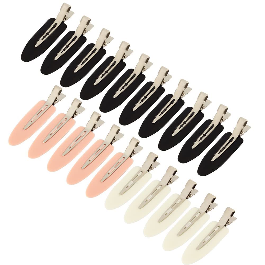 No Crease Hair Clips for Women & Girls - 20Pcs Alligator Hair Barrettes for Styling, Sectioning & Makeup - Non-Slip Hair Styling Accessories for Salon, Home & Everyday Use