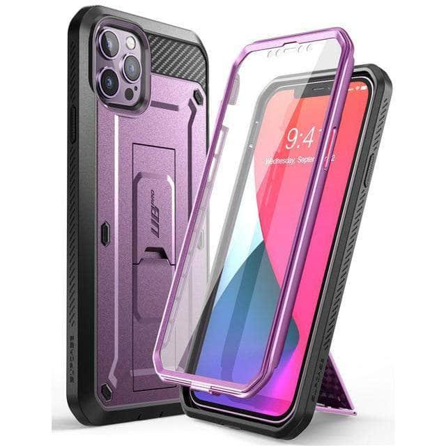 iPhone 12 6.1 Inch (2020) SUPCASE UB Pro Heavy Duty Rugged Holster Case with Full Body Protection - Shockproof, Drop Proof Cover for Outdoor, Work & Active Lifestyle