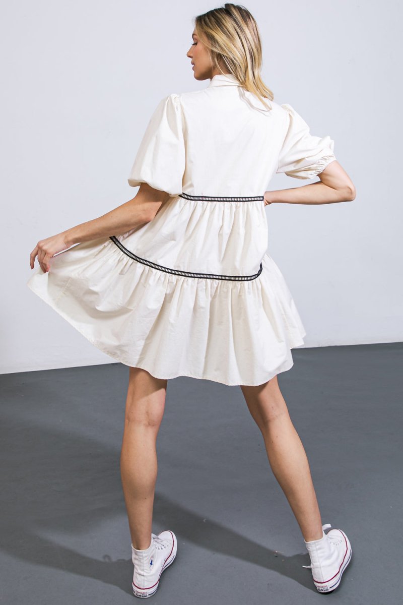 Elegant Woven Mini Dress for Women - Perfect for Parties, Dates & Special Occasions | A WOW MOMENT Fashion Statement