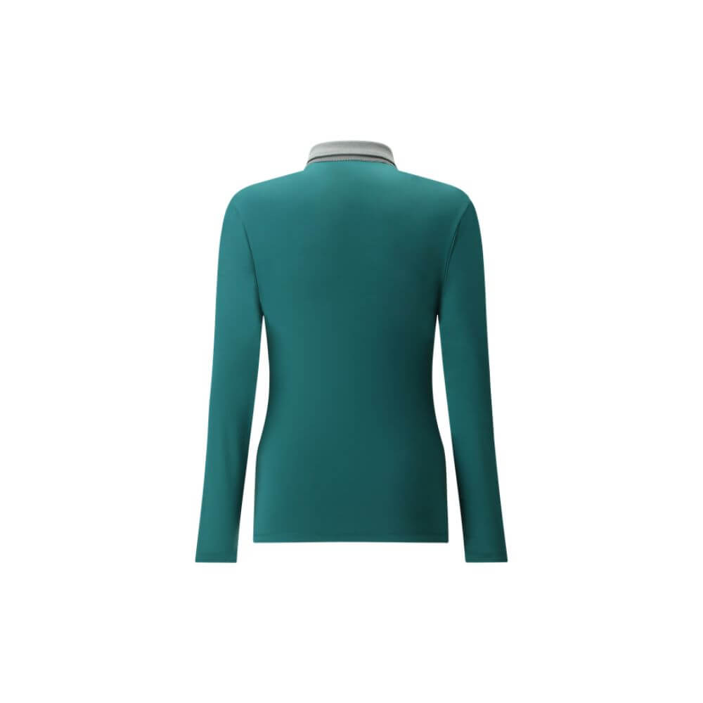 AVENDO Men's Printed Collar Pro Therm® Performance Polo Shirt - Moisture Wicking, Breathable, Quick Dry - Perfect for Golf, Tennis & Casual Wear - Final Sale