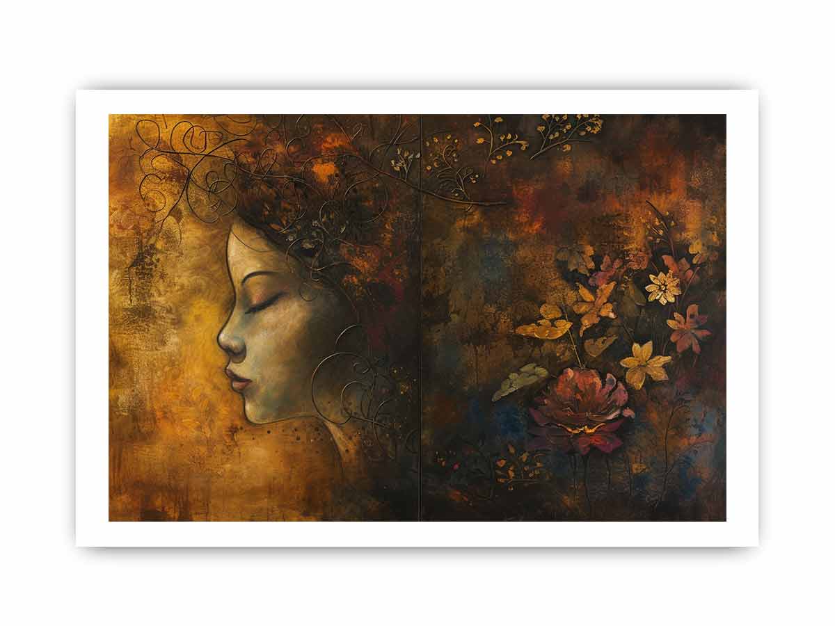 Deep Thoughts Framed Print - Inspirational Wall Art for Home & Office Decor - Perfect for Living Room, Bedroom, or Workspace