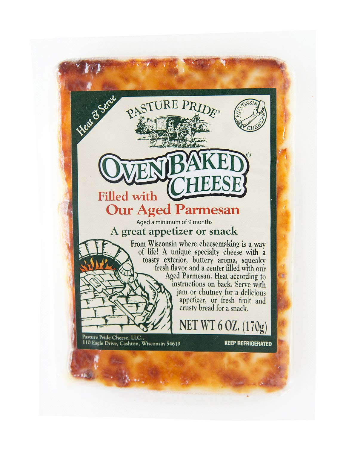 Aged Parmesan Cheese Filled Juusto Bread Cheese - 3 Pack | Perfect for Snacking, Charcuterie Boards & Grilling