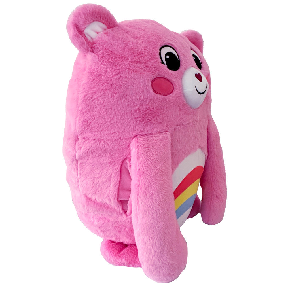 Care Bears Cheer Bear Happy Nappers Plush Pillow - Soft Cuddly Stuffed Animal for Kids | Perfect for Nap Time, Bedtime & Playtime