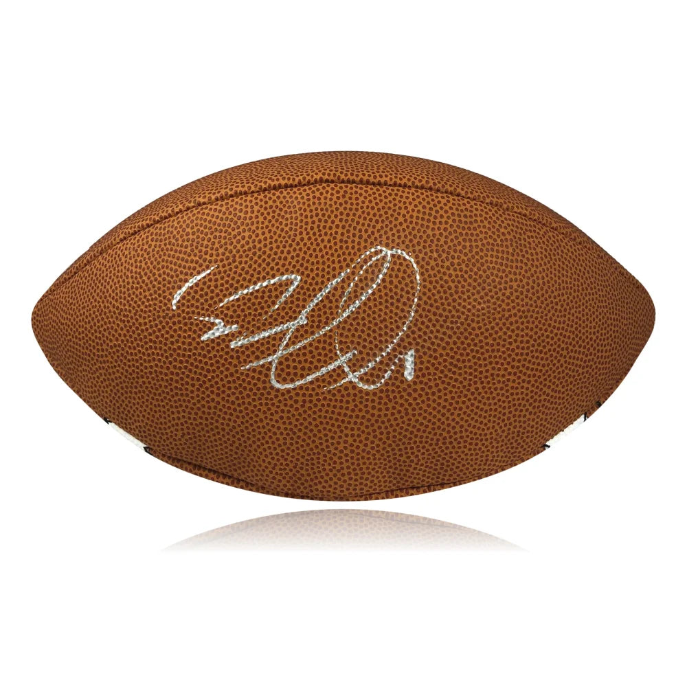 Derwin James Autographed LA Chargers Football with JSA COA - Full Size NFL Collectible for Fans, Memorabilia Display, and Sports Gifts