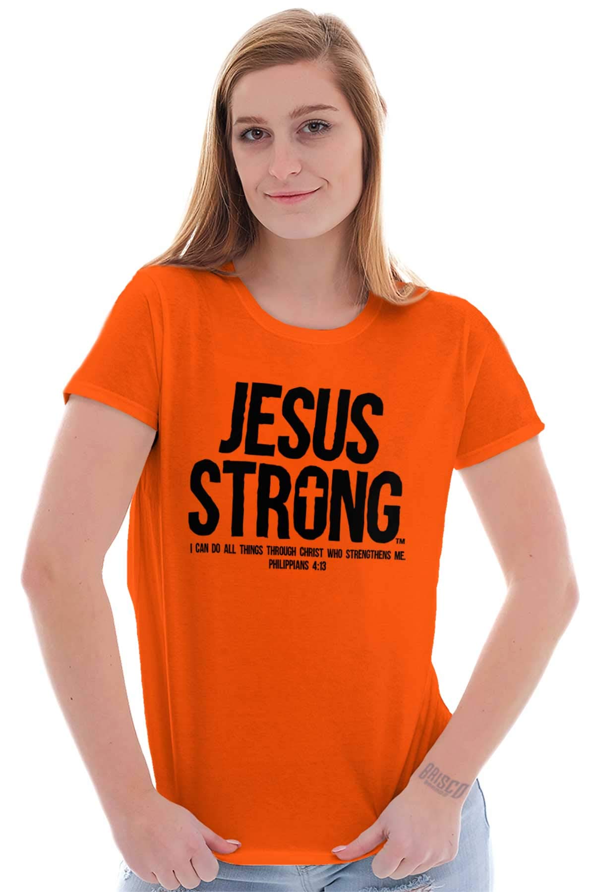 Philippians 4:13 Bible Women's Graphic Tee - Faith Apparel for Church & Daily Wear