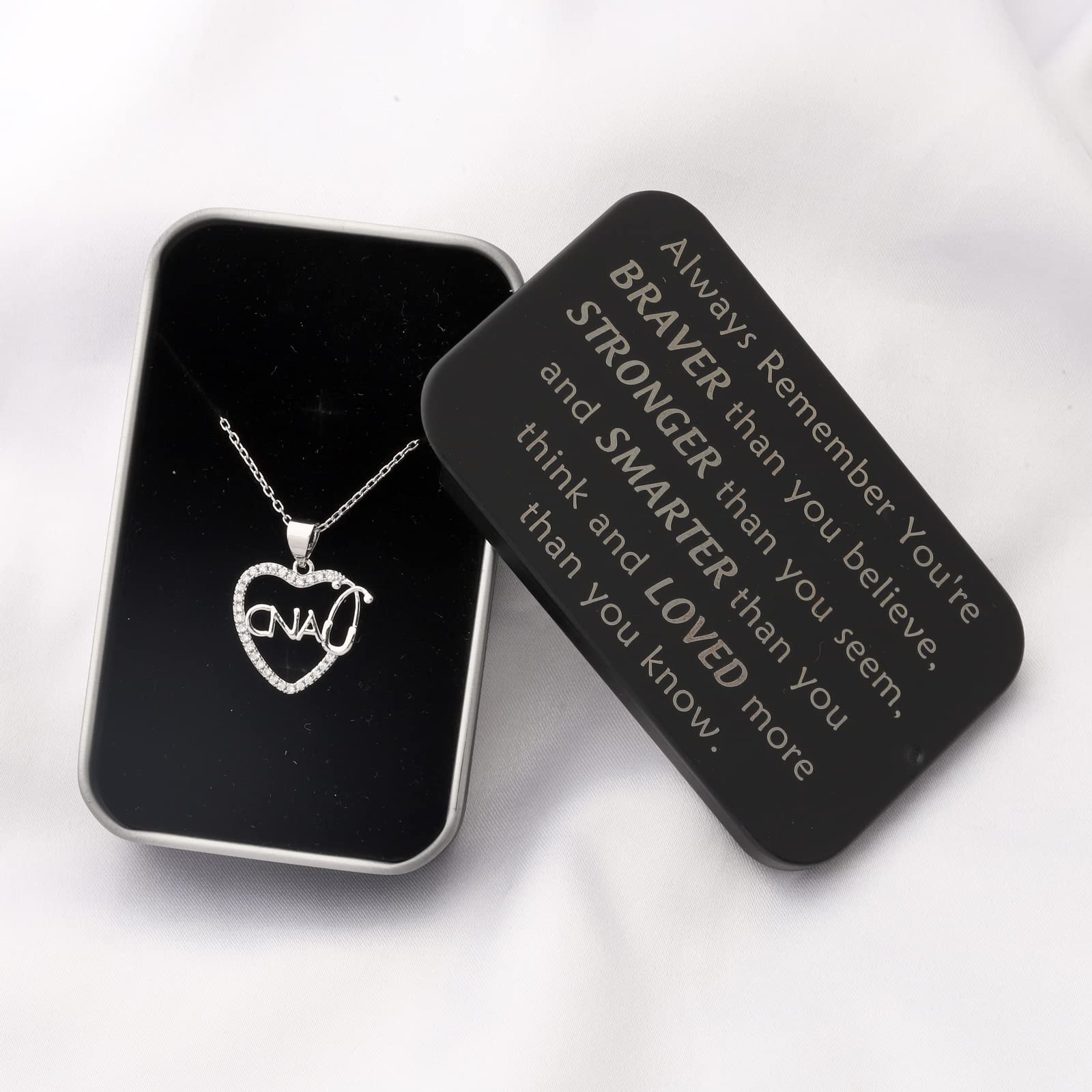 Certified Nurse Assistant CNA Necklace - Inspirational Jewelry Gift for CNA Graduation, Nurses & Healthcare Workers - Perfect for Daily Wear & Special Occasions