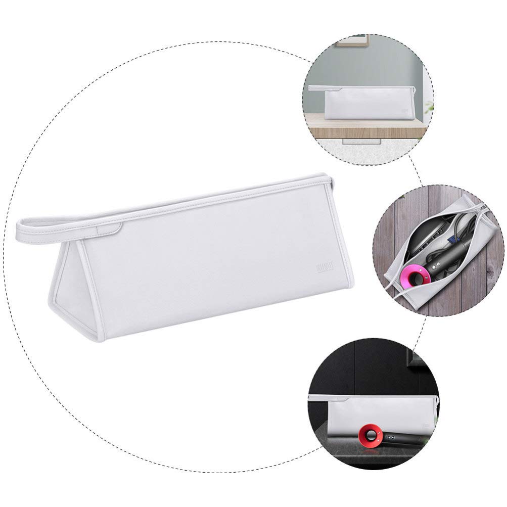Portable Hair Dryer Storage Bag - Travel Nylon Case for Blow Dryer & Styling Tools