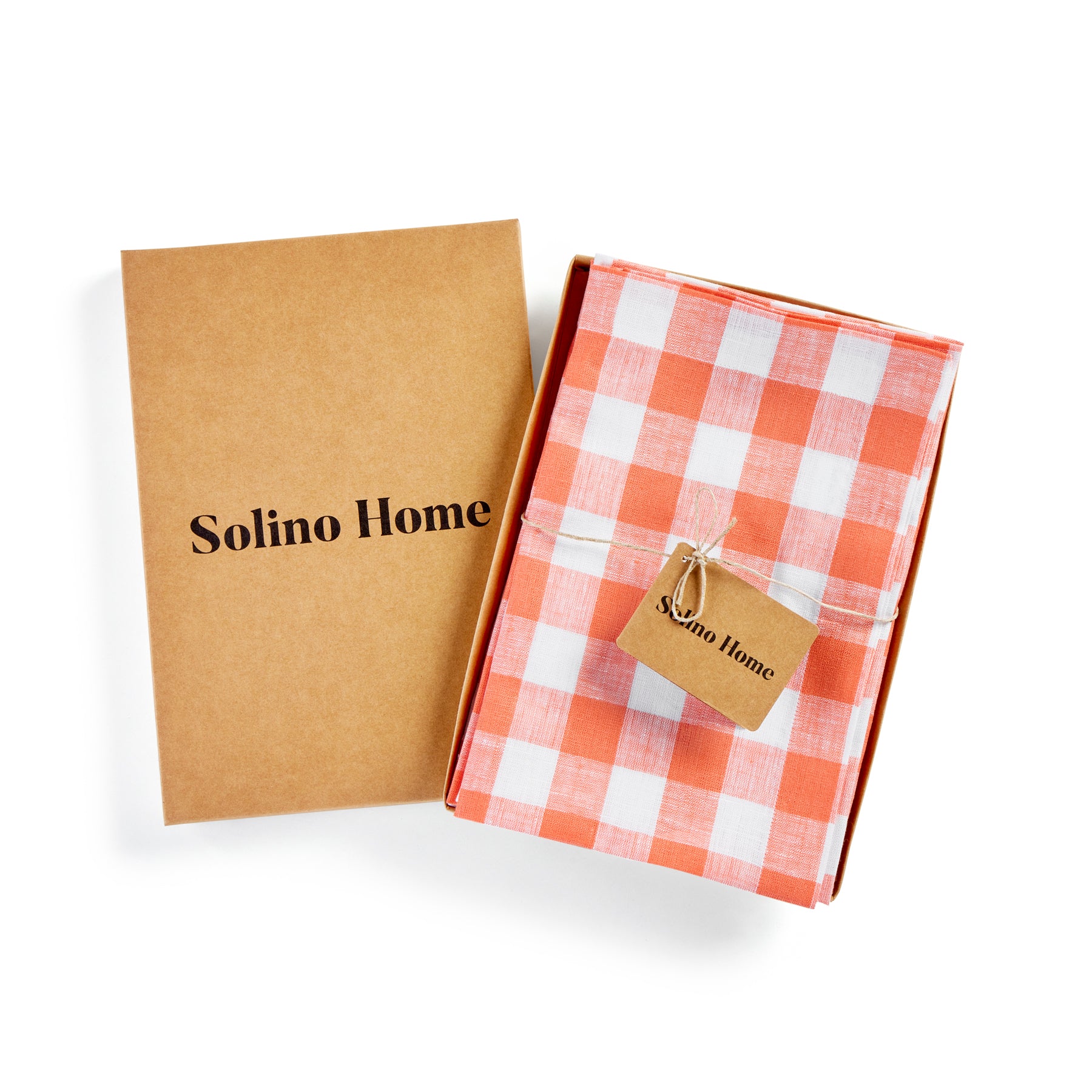 Morgan Check Napkins, Set of 4 - Premium Cotton Table Napkins for Dinner Parties, Weddings & Everyday Use