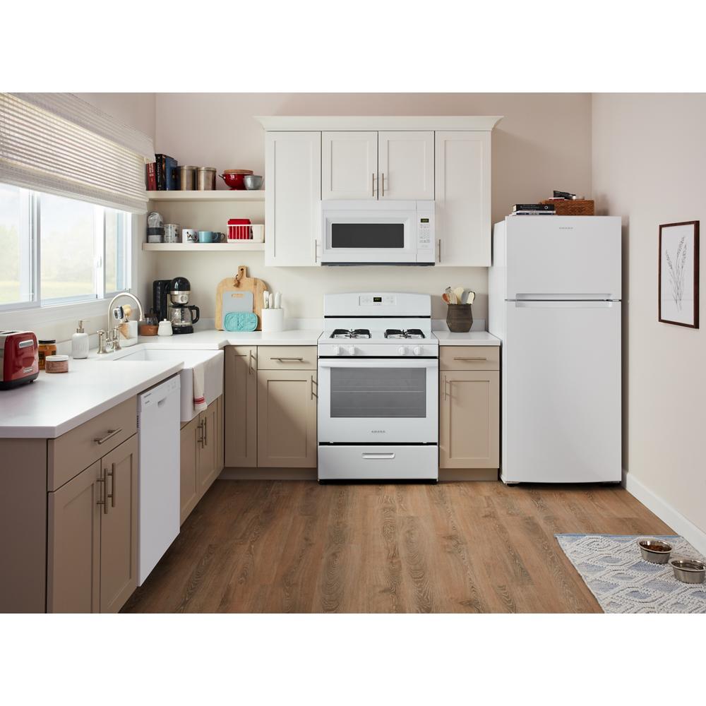 Amana ARTX3028PW 16.4 Cu. Ft. Top Freezer Refrigerator - Energy Efficient, Spacious Design for Home, Apartment & Kitchen Storage