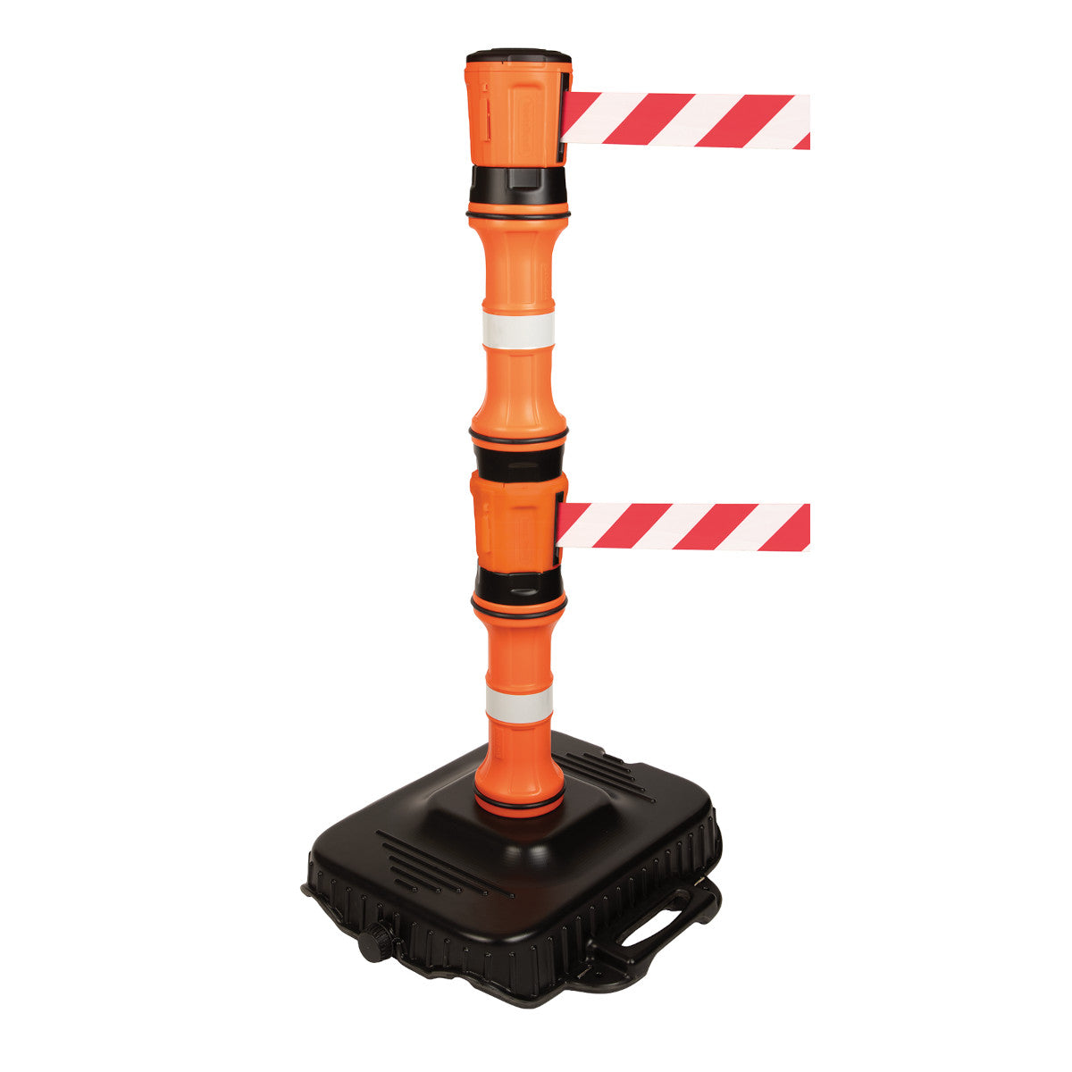 Retractable Barrier Head, Post & Base Kits - Adjustable Crowd Control System for Events, Queues & Social Distancing