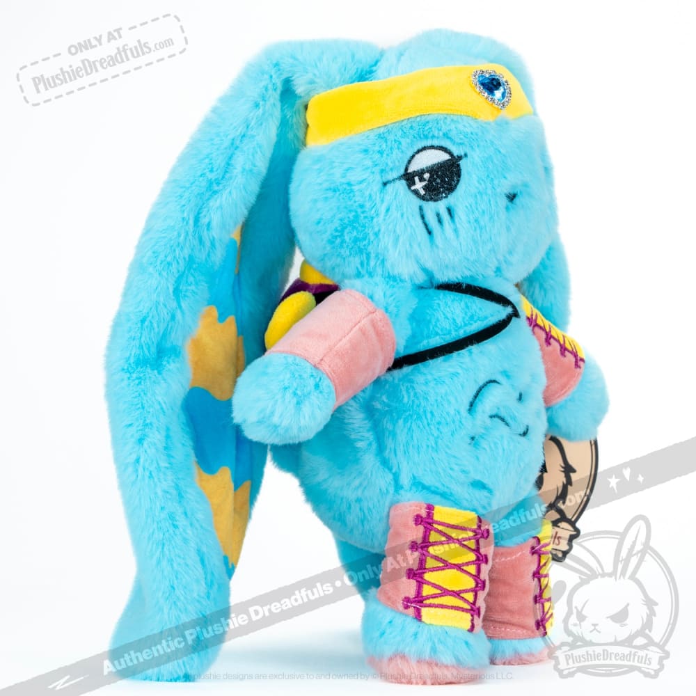 Plushie Dreadfuls Aquarius Rabbit Stuffed Animal - Soft Zodiac Plush Toy for Collectors & Astrology Lovers | Perfect Gift for Birthdays, Home Decor, and Cuddling