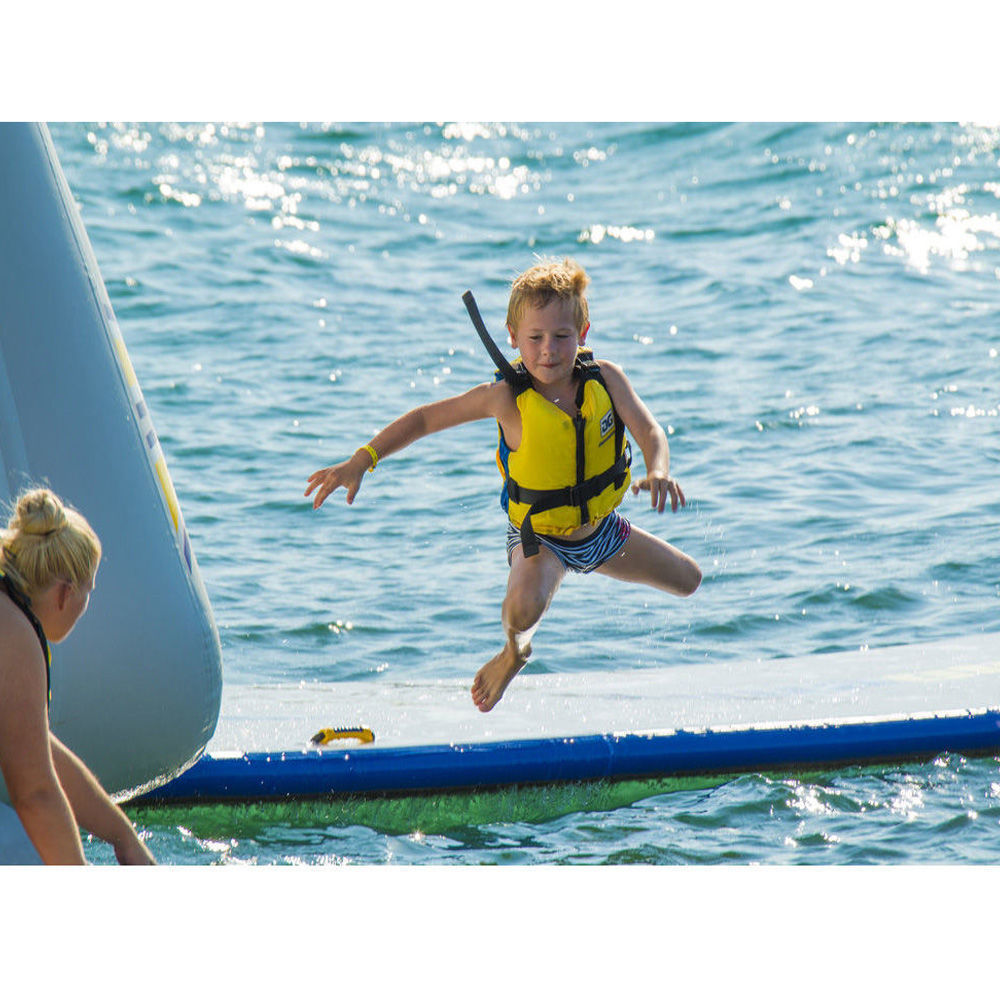 Aquaglide Speedway Floating Mat 10ft - Premium Inflatable Water Mat for Lakes, Pools & Beaches - Durable, Non-Slip Surface for Summer Fun, Relaxation & Water Activities