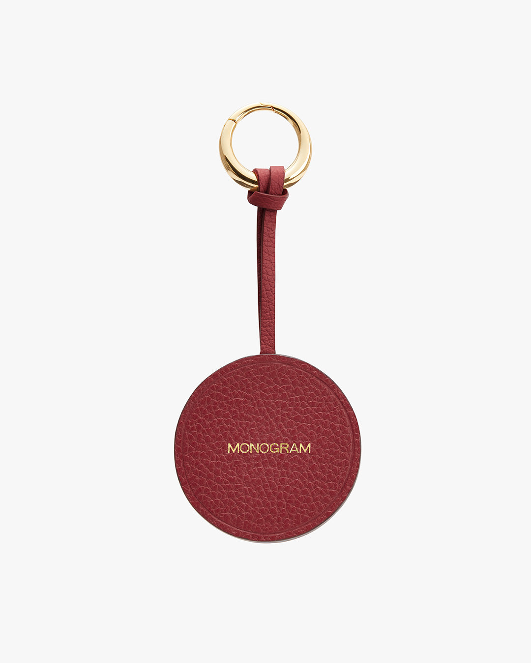 Stylish Circle Keychain - Durable Metal Key Ring with Custom Engraving for Home, Office & Travel Accessories